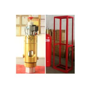Single Zone Pipe Network FM200 Fire Suppression System For Telecommunication