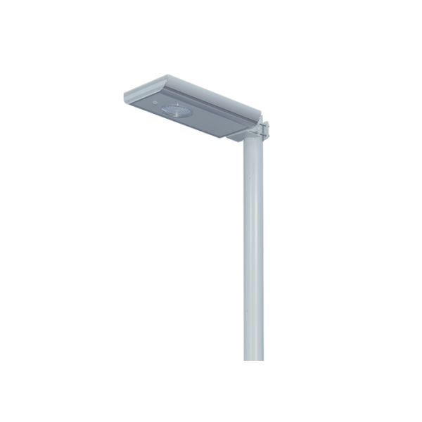1440LM 2700-6500k LED Solar Street Light With Lithium Ion Battery , IP65 Rating