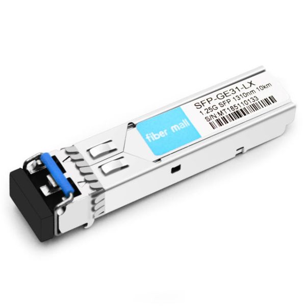Quality Aruba SFP-LX Compatible 1000Base LX SFP 1310nm 10km LC SMF DDM Transceiver Module for sale