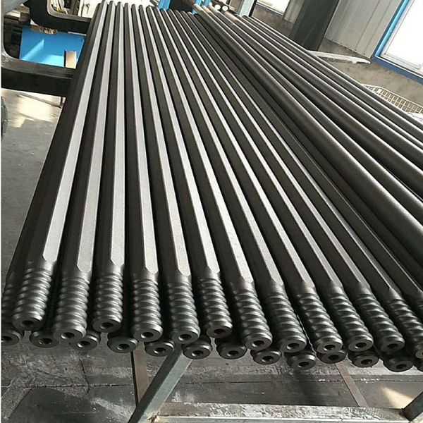 Threaded Extension Drilling Pipe Mining Quarring Tunneling Blasting Carbide Drill Rod