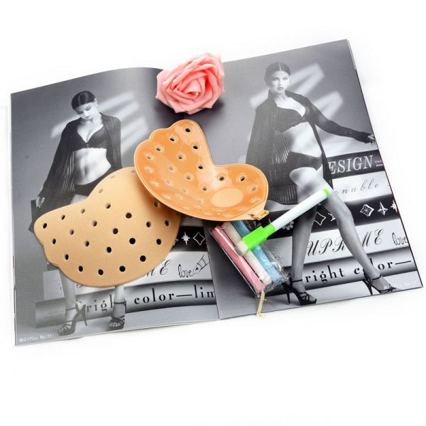 F007 Push up adhesive strapless breathable reusable adjustable bra