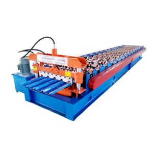 IBR 686 Roofing Cold Plate Panel Sheet Metal Roll Forming Machines For Africa