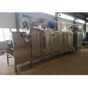 Continuous Peanut Roasting Machine Chain Driven Fully Automatic High Speed