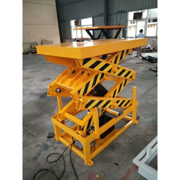 Work Station 1500kg Lift Table ,Hydraulic Scissor Lift Table Raise Products Up
