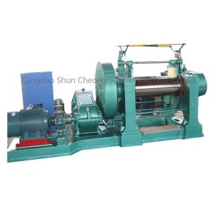 CE& ISO9001 Rubber Sheet Open Mixing Plant / Rubber Mixing Mill
