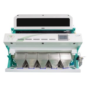 Wholesale Parboiled Rice Yellow Millet Color Sorting Machine 5 Chutes Separating Machine Wheat Color Sorter from china suppliers