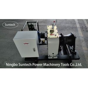 High Performance Cable Winch Puller For Tower Erection In Power Construction