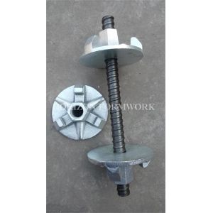 Steel formwork tie rod for construction