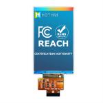 4.3" IPS TFT LCD/480x800 display/MCU interface/40 PIN FPC/NT35510/C8051/Arduino