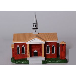 Poly Resin Decoration Crafts / Simulation Building Model Custom Service