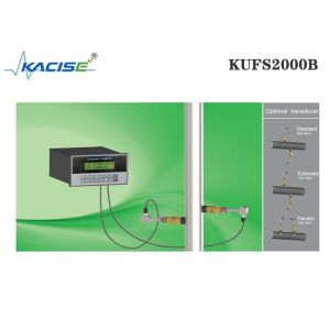 KUFS2000B Panel Mount Insertion Ultrasonic Flow Meter Installed In Instrument