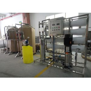 Salty Drill Well Borehole Water Filtration System 4000 Liters / Hour RO