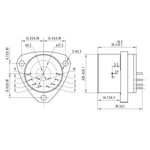 Wholesale Precision Industrial Quartz Flexible Accelerometers Soil Based Borehole Surveys And Oil Drilling from china suppliers