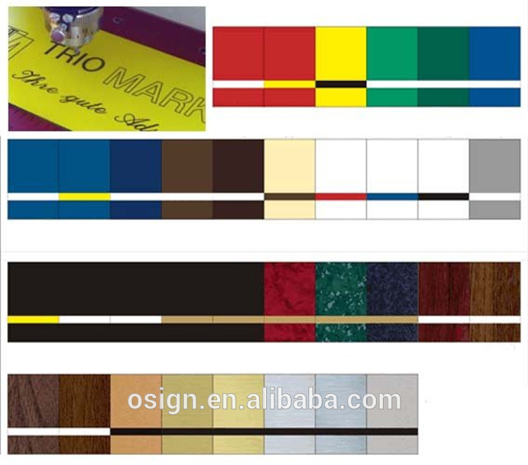 Wholesale Osign 2017 latest product cnc router engravable sheet from china suppliers