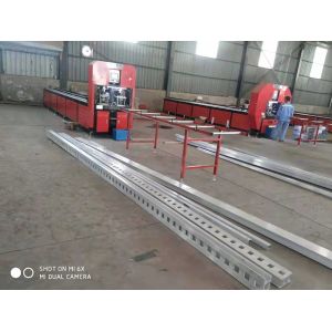 Electric Aluminum Profile Punching Saw Cutting Machine With 6000mm Max