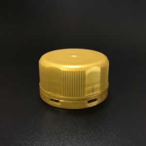 Wholesale Plastic PE Yellow 37mm Pilfer Proof Cap With Screw Lock from china suppliers