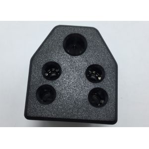 Universal Grounded India Type D Travel Power Plug Adapter Electrical Sockets 6A