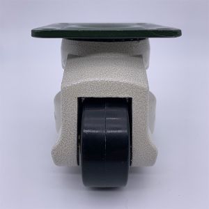 Nylon Retractable Leveling Machine Castors Adjustable Caster Wheels