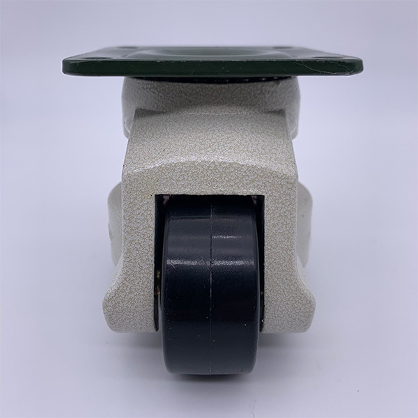 Nylon Retractable Leveling Machine Castors Adjustable Caster Wheels