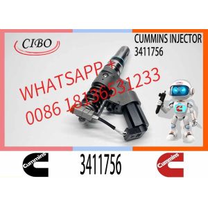 China 3411756 OE quality Brand New Diesel Common Rail Injector 3411756 3411753 3411753RX 4902921 for C ummins ISM QSM M11 engi on sale