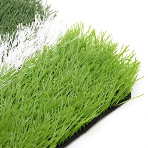 China 50mm Pile Height Artificial Grass with Easy Installation Soft Touch and High Tenacity for Football Fields on sale