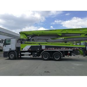 Remanufactured 47m Used Concrete Pump Truck Wide Work Range Durable