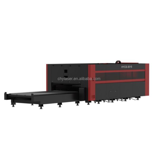 6000mm*2500mm High Power Fiber Laser Cutting Machine with Raycus IPG Laser