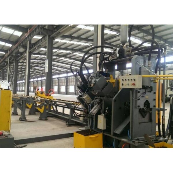 28000×6500×2200mm Angles Shearing Punching Machine Line Input By Keyboard And