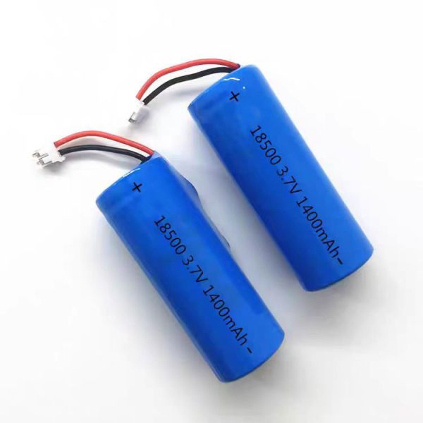 Portable Electronics Li Ion Battery Pack 18500 3.7V 1400mAh Lithium Ion Battery 18500