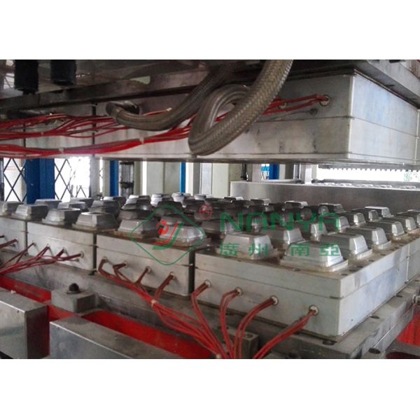 Efficiency Automatic Paper Tableware / Cutlery Virgin Pulp Molding Machinery