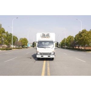 White Refrigeration 6wheels 4x2 Refrigerated Container Truck with Euro 6