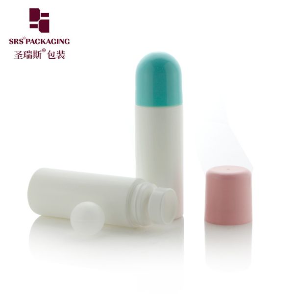 90ml Round PP PCR Recycle Eco Friendly Empty Customization Deodorant gel Bottle
