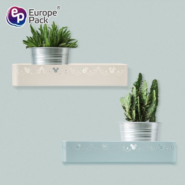 Quality Reusable Mickey Mouse hollow-out pattern Plastic storage box for sale