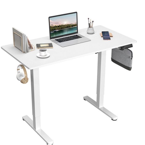 Home Office Gaming Desk with Electric Height Adjustment and 2 Stage Operation