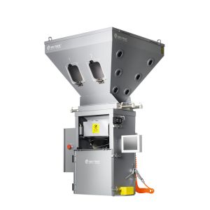 Two Granules Components Gravimetric Batch Blender Dosing And Mixing Raw