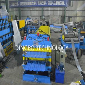 0.3-0.8mm Roof Panel Roll Forming Machine Steel Thickness 0.3-0.8mm