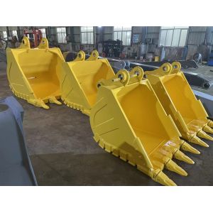 Wholesale Hitachi Excavator Titling Roock Bucket With 1.2m3 Capacity For Cat Volvo Case from china suppliers