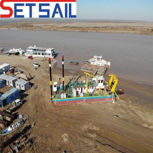 Diesel Wheel Bucket Mud Dredger with Hydraulic Carriage High Capacity and