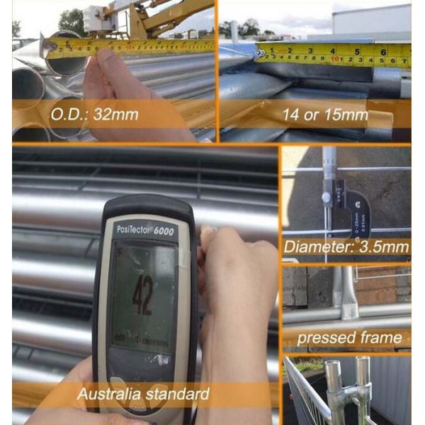 Australia Temporary Fence --- High quality temporary fence barricade