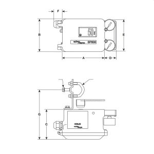Spirax Sarco Valve Positioner EP500 Smart Electro Pneumatic Positioner