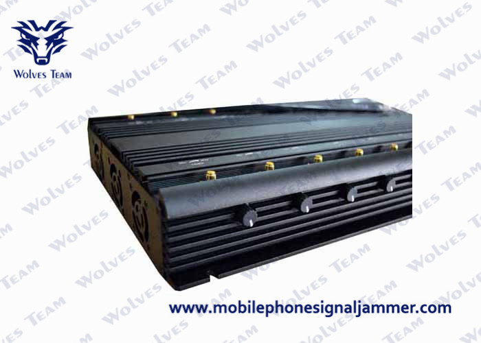 Full Bands GPS Signal Blocker , Remote Control Mobile phone Signal Jammer