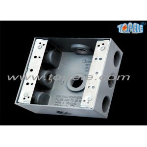 Weatherproof Electrical Boxes Two Gang Outlet Branch Circuit Wiring