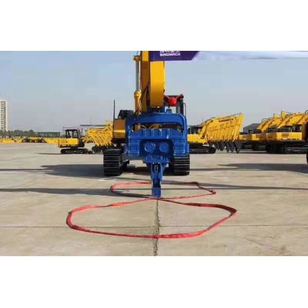 Quality Middle Large Type Vibratory Hammer Pile Driver | High Reliability & Multifunctional Performance for sale