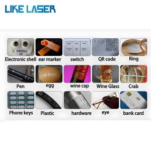 40W CO2 RF Online Flying Laser Marking Machine for Pet Bottles Conveyor Included