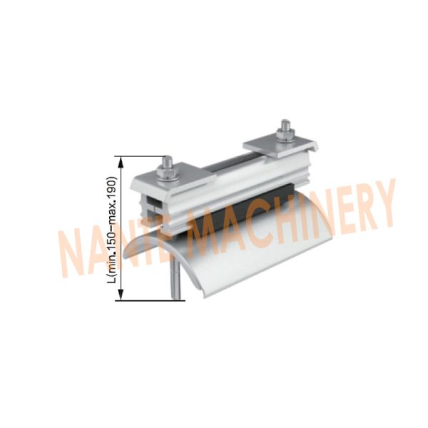 Galvanized Steel I-Beam Trolleys At Speed 300 m/min With Ball Bearing C Rail