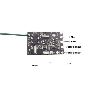 1.2V Wireless Synchronous Solar Spike Lamp Circuit Board Solar Indicator