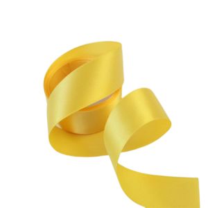 Ink / Puff Printing Decorative Satin Ribbon Eco Friendly For Paper Bag