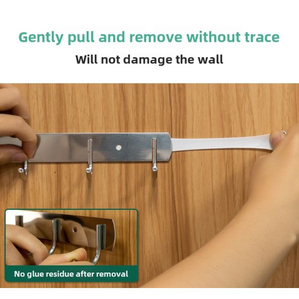 High Quality Acrylic AdhesiveNo Trace Removable Magic Artifact Frames Nails for Home Use