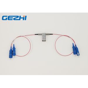 1310nm SM 1 Meter SC UPC 2x2B Mechanical Fiber Optical Switches