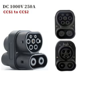 CCS1 to CCS2 Adapter Connector for EV Car with Security Function Replace/Repair